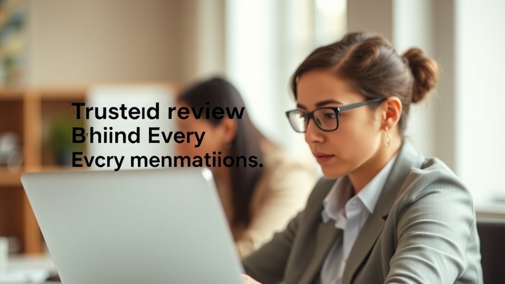 Trusted Review Process Behind Every Recommendation